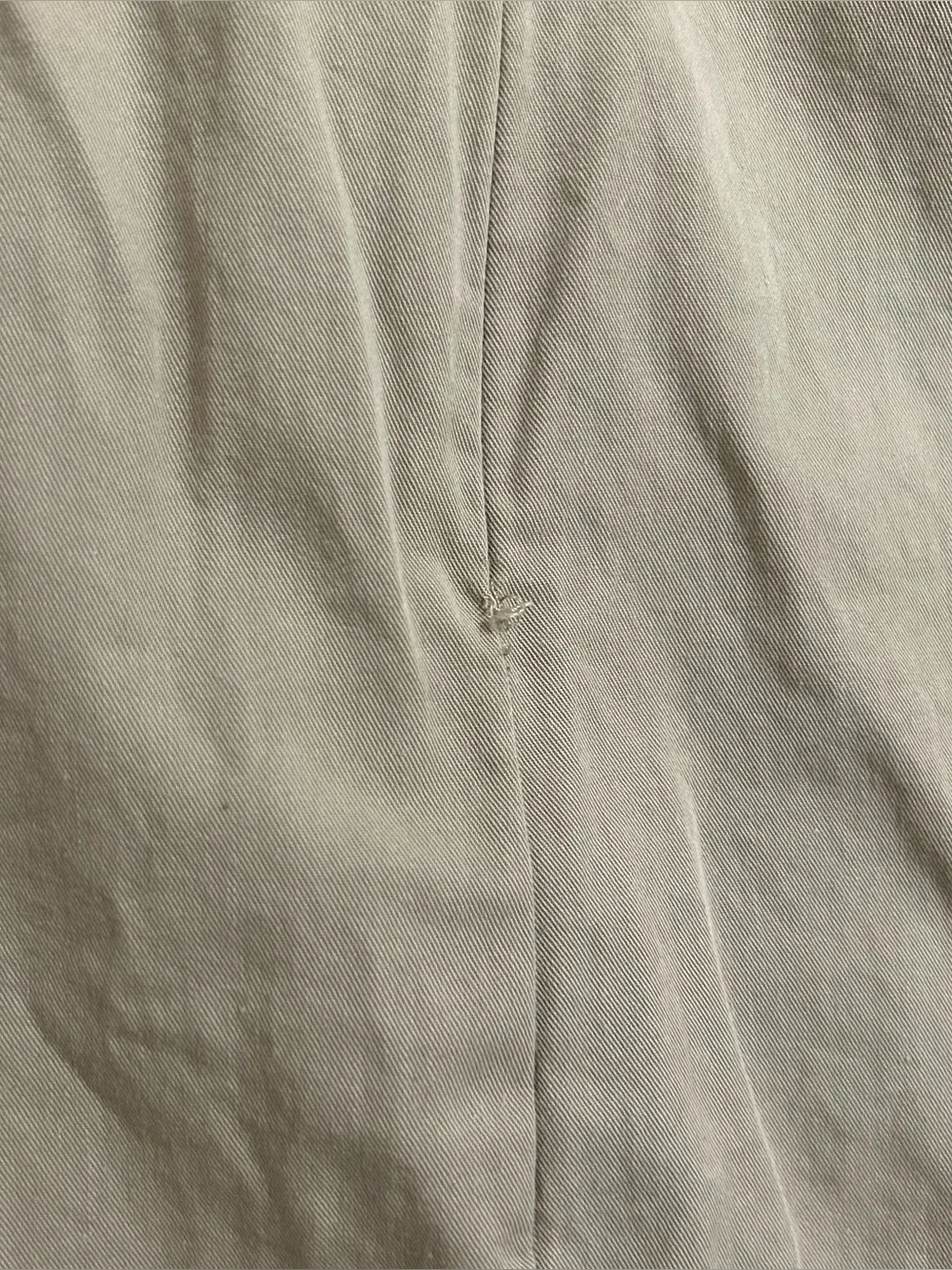 Zara Neutral 100% Cotton Asymmetric Ruched Wrap Midi Skirt Women’s Size Large